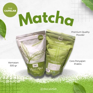 

Ay00! Bundling Bubuk Minuman Matcha + Matcha 500gr / All Dan / Cafelab