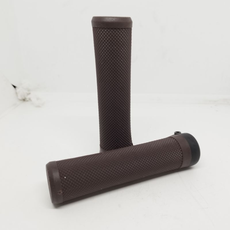 Hand Grip Sepeda SDG Coklat Brown Look Ring Original