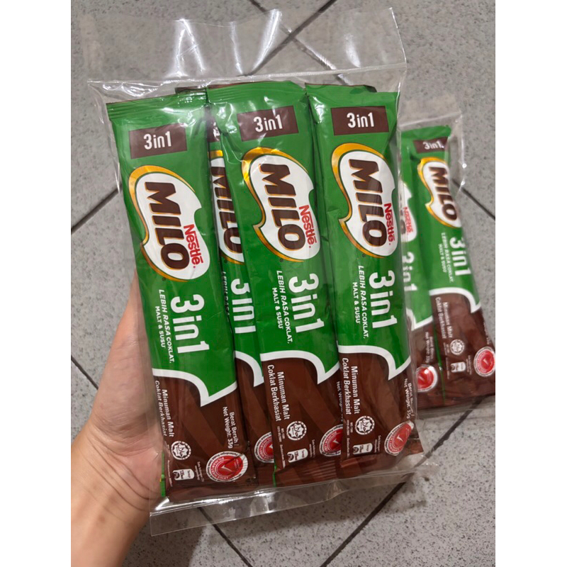 

Milo 3in1 Eceran ( 7 sachet )