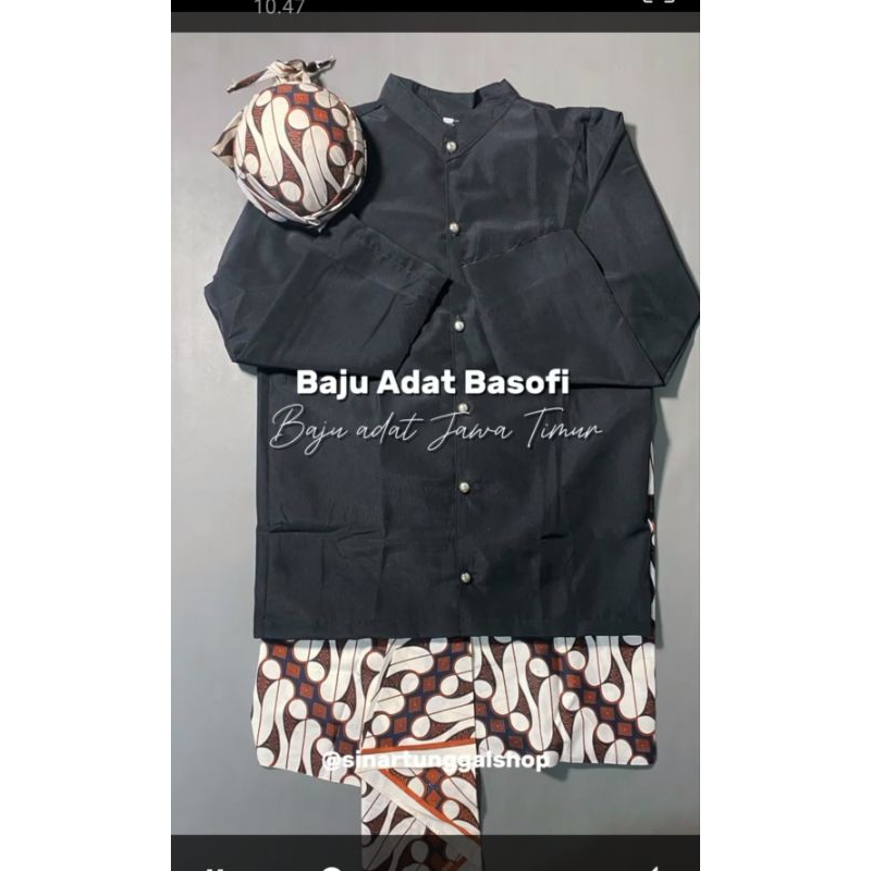 baju basofi anak - dewasa