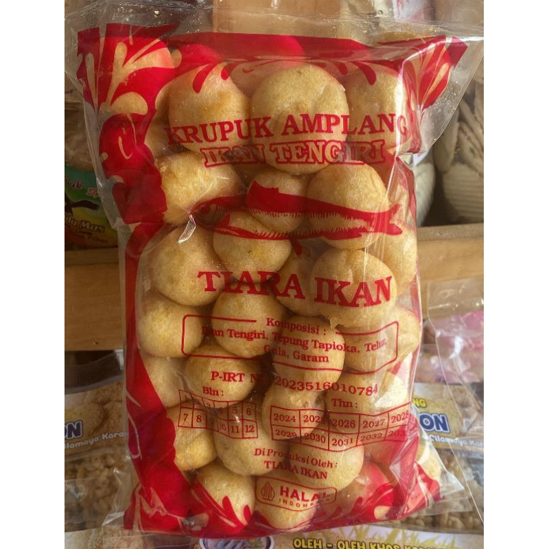

100GR KERUPUK AMPLANG BASO IKAN TENGGIRI