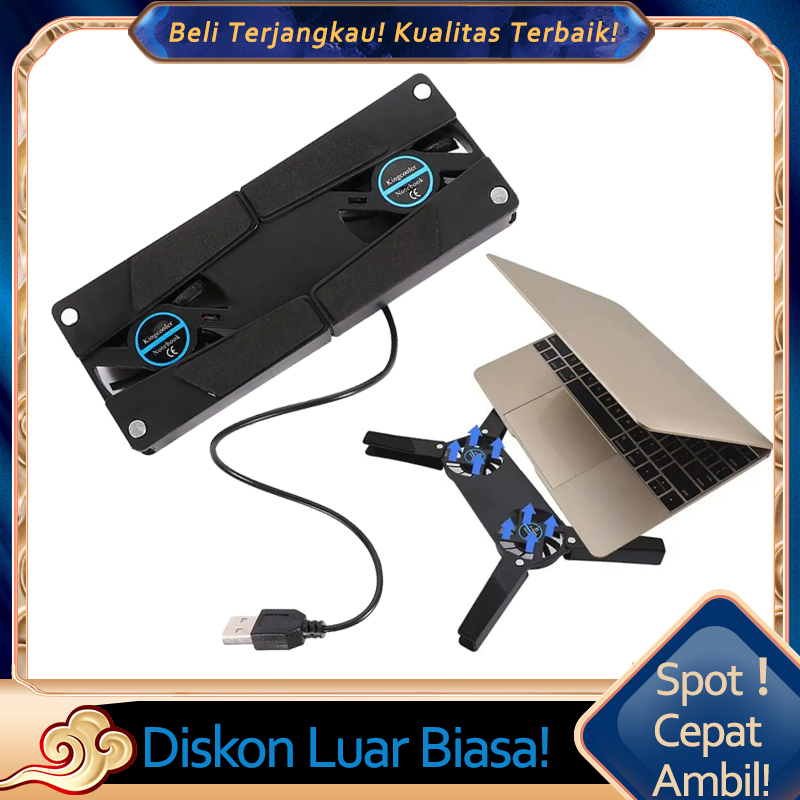 Alas Pendingin Lipat Pendingin Laptop Kipas Pendingin Laptop