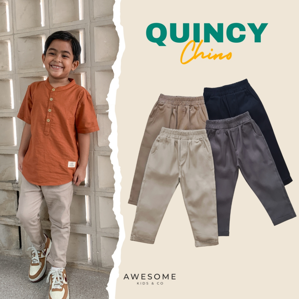 QUINCY CHINO by Awesome Kids & Co | Celana Chino Anak | Celana Panjang Anak
