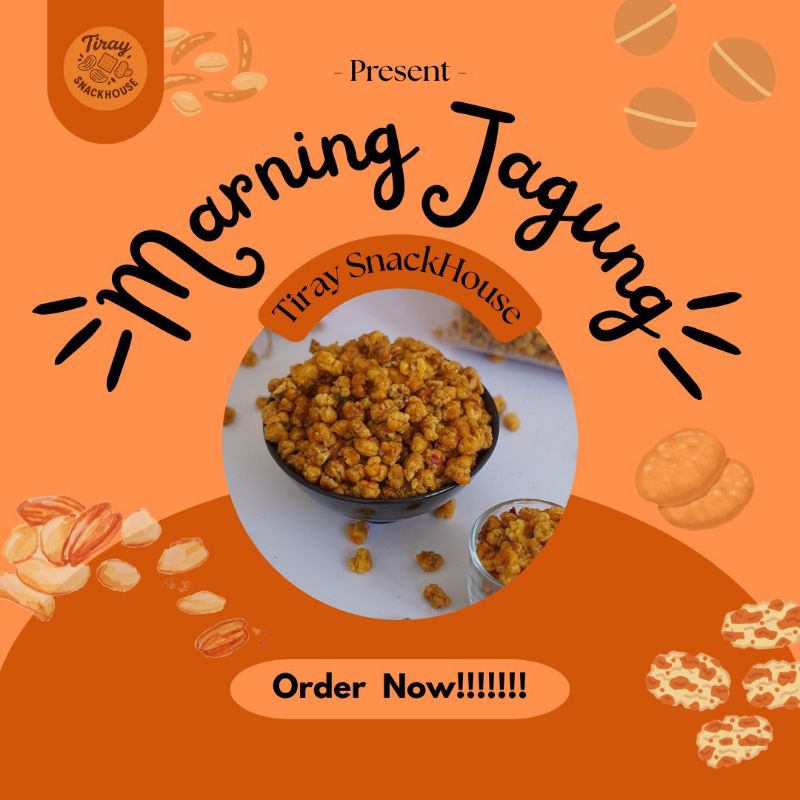 [PROMOSI] Cemilan Premium Marning Jagung 250 Gram | Kemasan Pouch | Snack Ringan | Jajanan Murah Ren