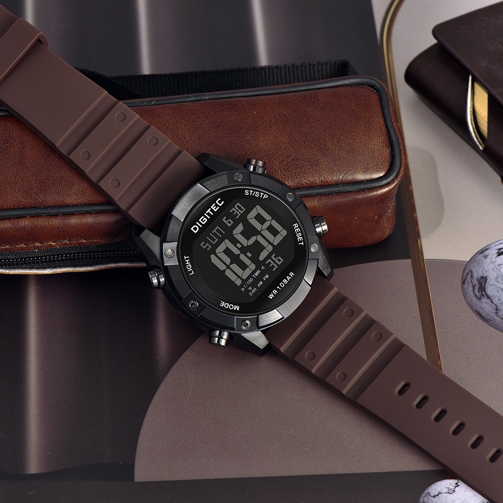 Digitec DGS-5203T Jam Tangan Digital Steel Tahan Air Original DGS 5203
