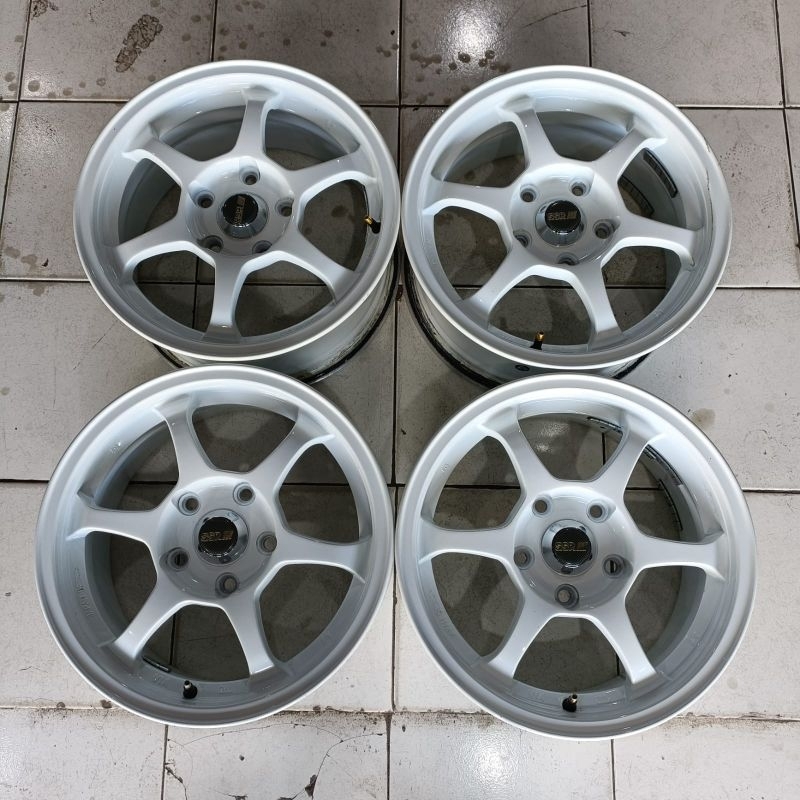 Velg Mobil Second SSR TYPE-C Ring 15 Lebar 6.5 pcd 5x114.3 Et40 Ertiga Granmax Luxio Inova