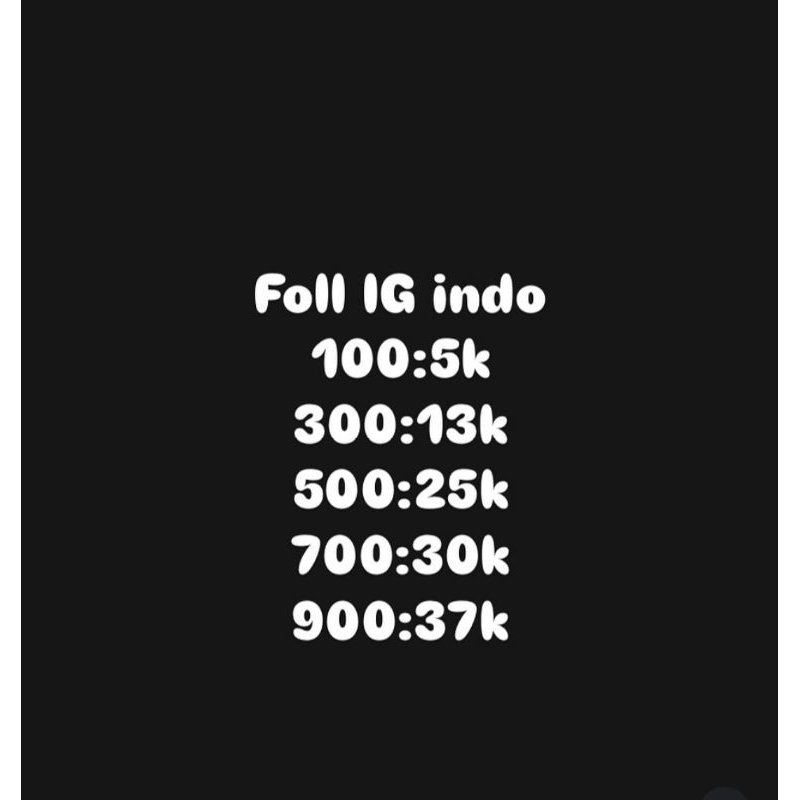 FOLLOWERS INSTAGRAM INDONESIA