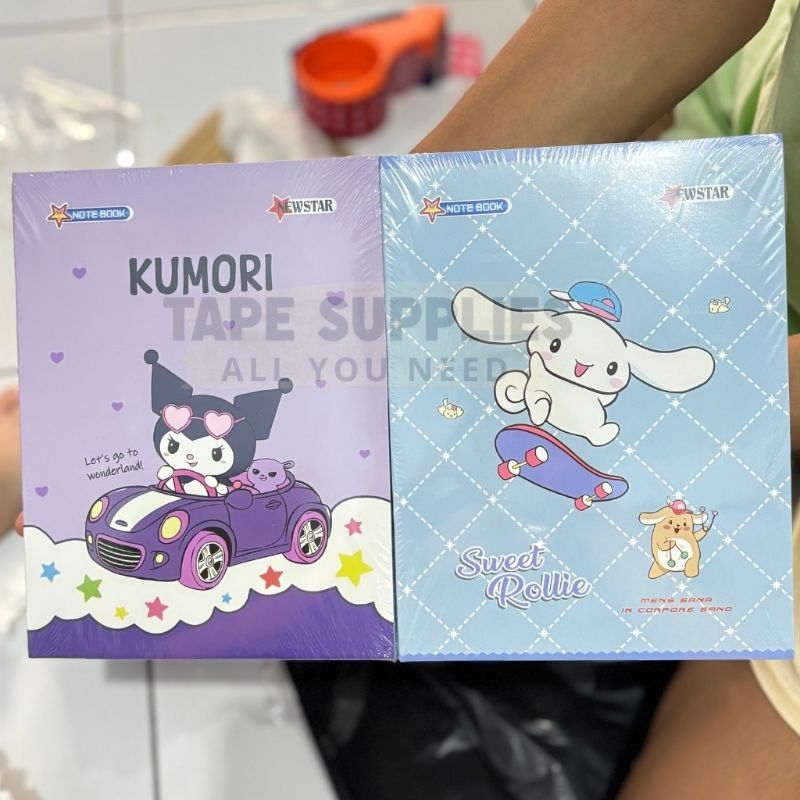 

HJK BUKU TULIS (NEW STAR) KARAKTER LUCU 38 LEMBAR / BUKU TULIS SEKOLAH (1 PACK (ISI 10PCS)