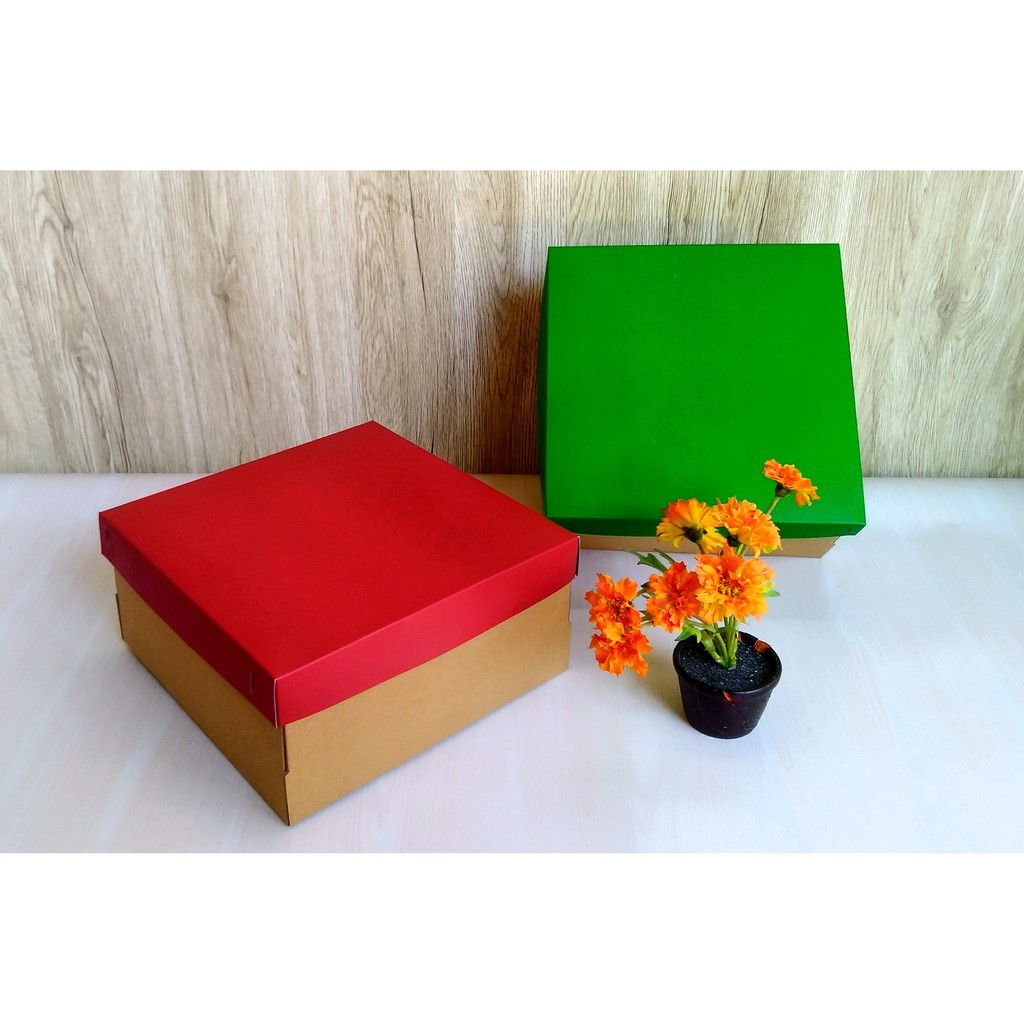

Cake Carton Box 25 (Uk. 25 x 25 x 11,5 cm)