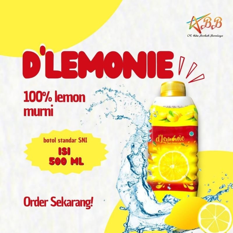 

TERMURAH (BISA COD) DLEMONIE (SARI LEMON MURNI)