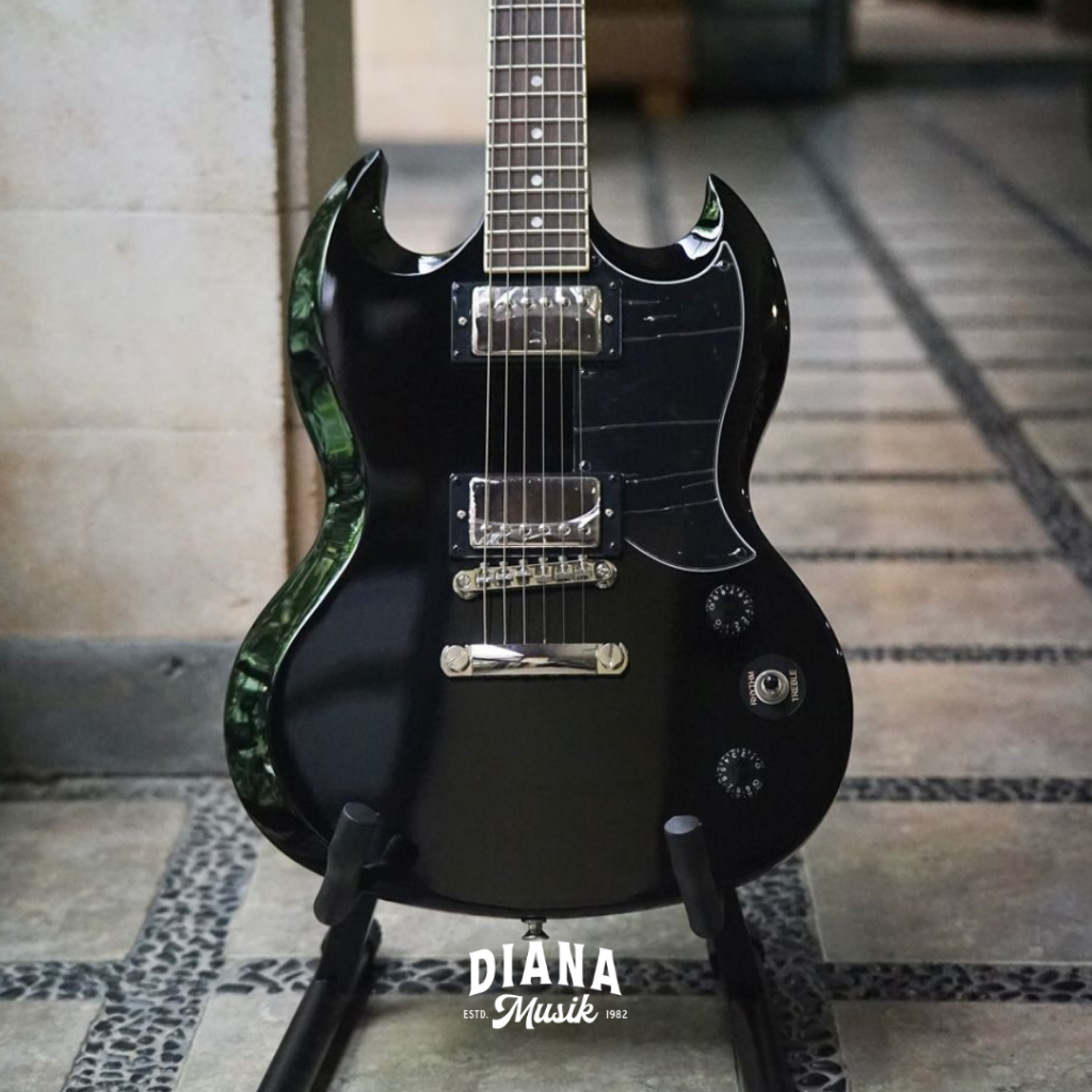 Gitar Elektrik Epiphone SG Tribute, Ebony