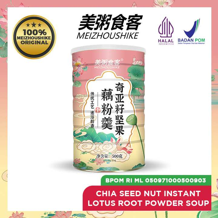 

Original BPOM RI Oufen Lotus Root Powder Bubuk Akar Teratai Diet Food (HALAL) - MEIZHOUSHIKE Chia Seed