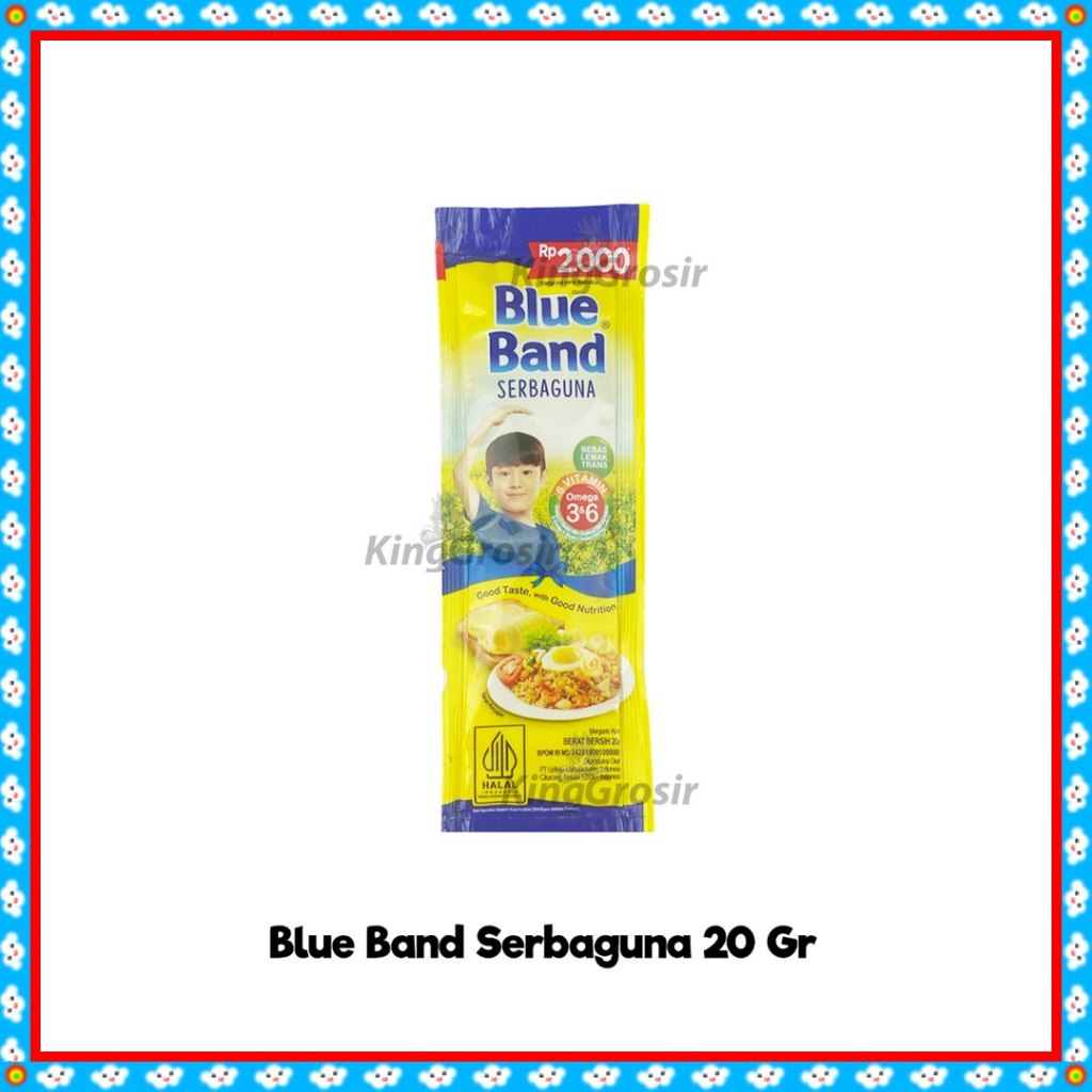

Blue Band Serbaguna Margarin Sachet 20gr (1pcs)
