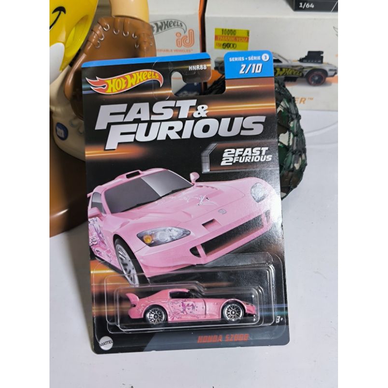 hotwheels fast furious pink Honda s2000 FF Series
