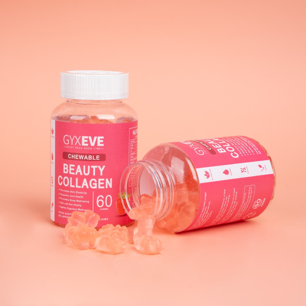 Glutathione Collagen Glow Permen Karet Pemutih Anti-Penuaan Glutathione Collagen Glow
