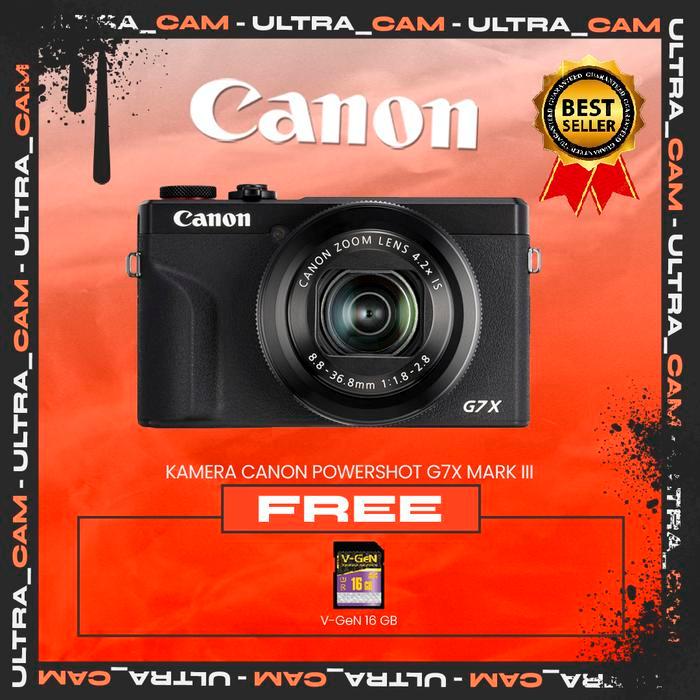 KAMERA CANON POWERSHOT G7X MARK III / CANON POWERSHOT G7X MARK 3