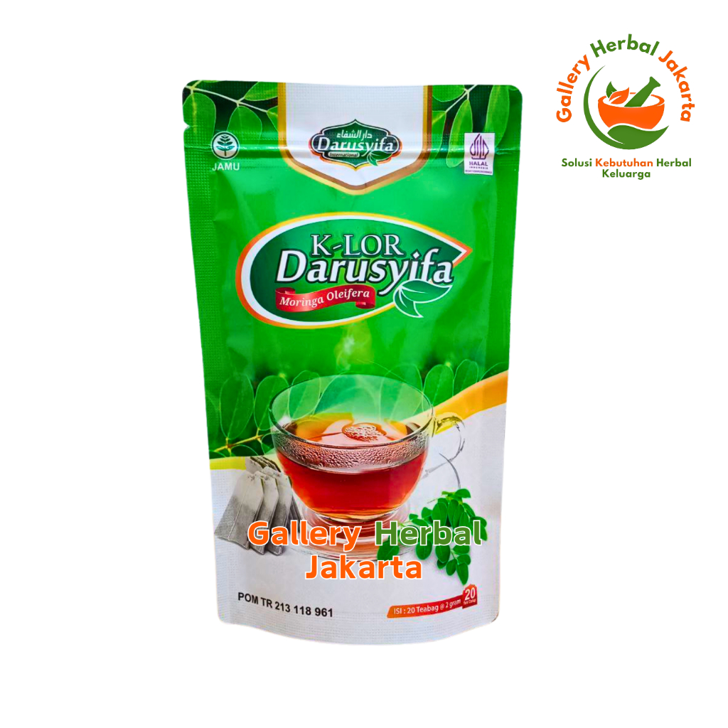 

Teh Celup Daun Kelor Darusyifa
