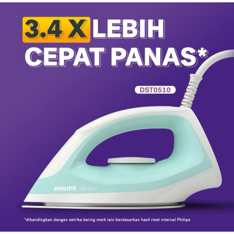 Setrika Philips Original Setrika Philips HD Dry Iron