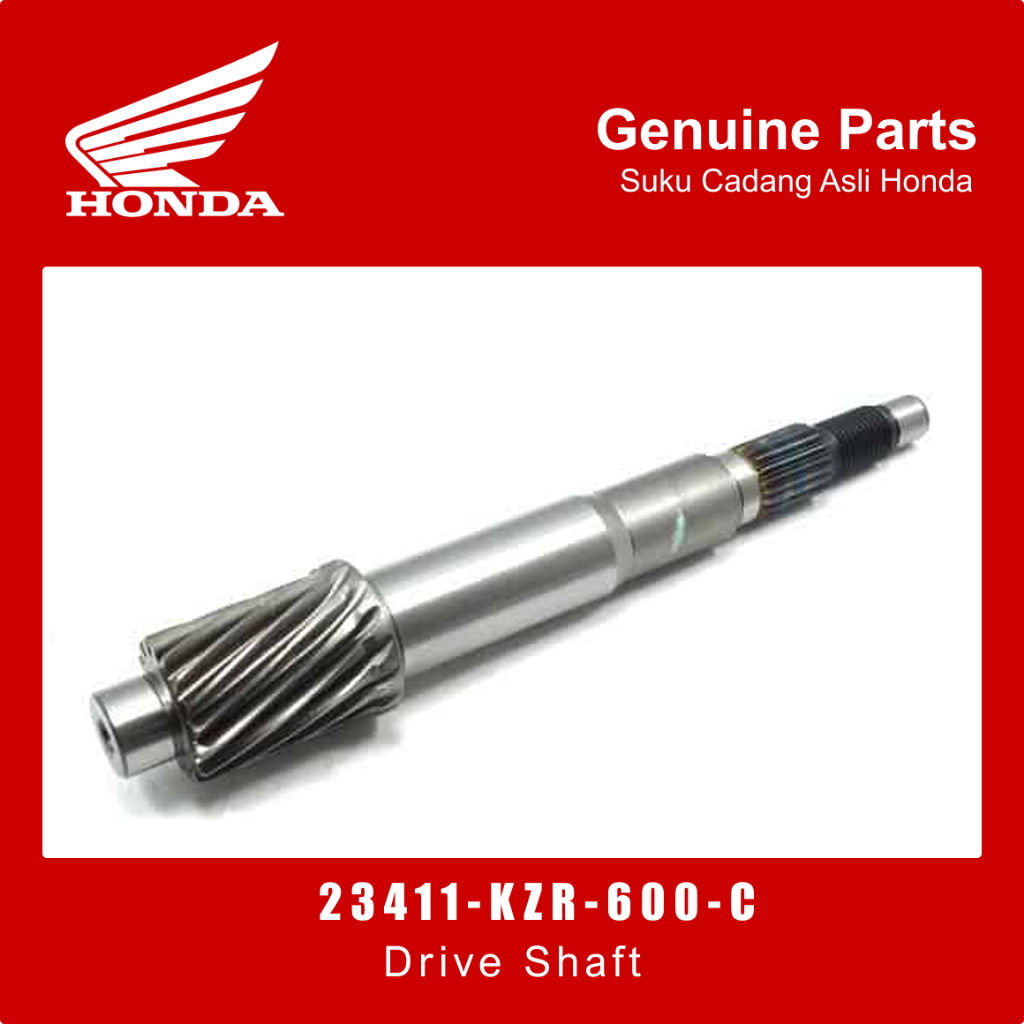 SHAFT DRIVE 17T HONDA VARIO 125 FI | 23411-KZR-600 | DRIVESHAFT(17T) (23411KZR600) ORIGINAL AHM