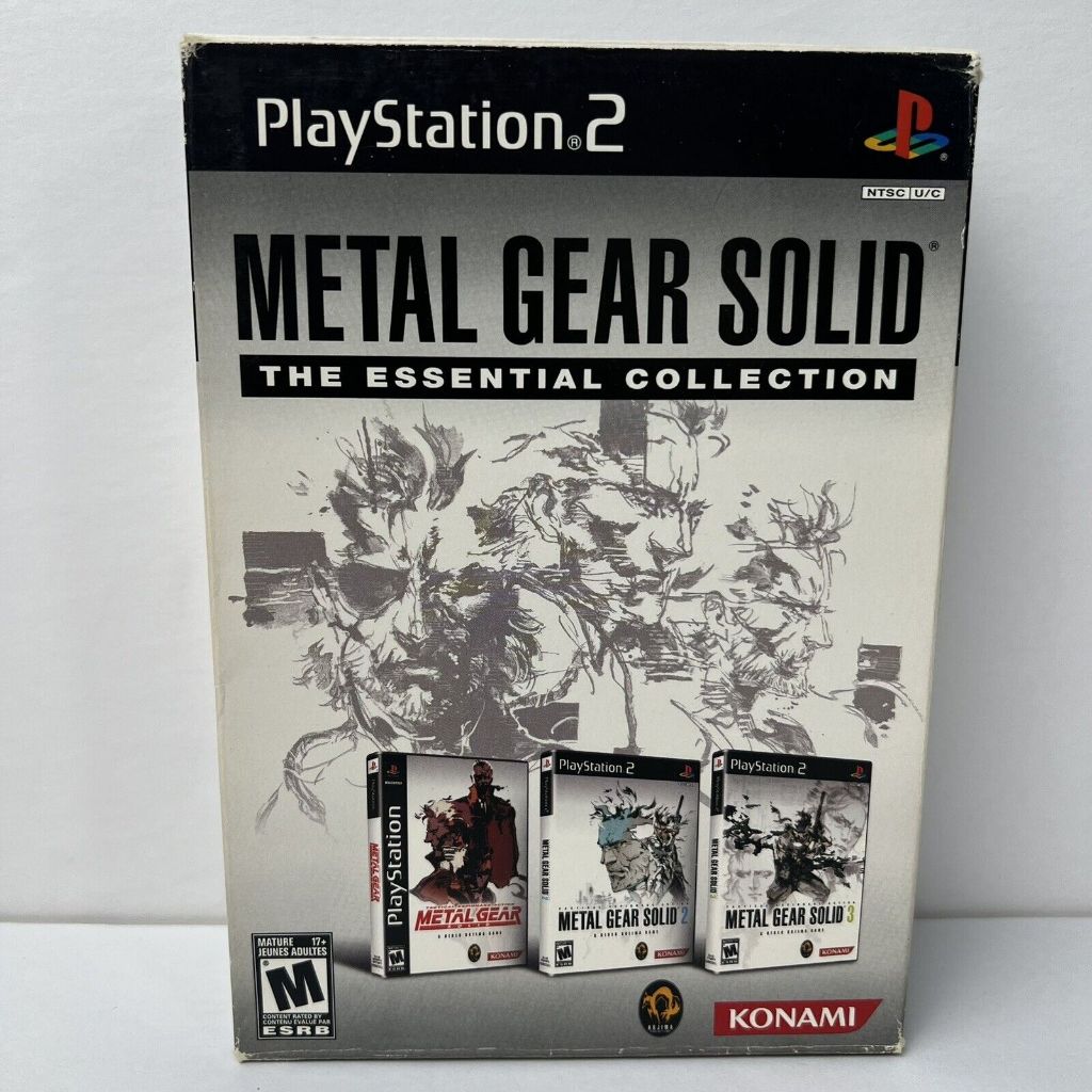 CD DVD Kaset PS1 PS2 Original - Metal Gear Solid Series
