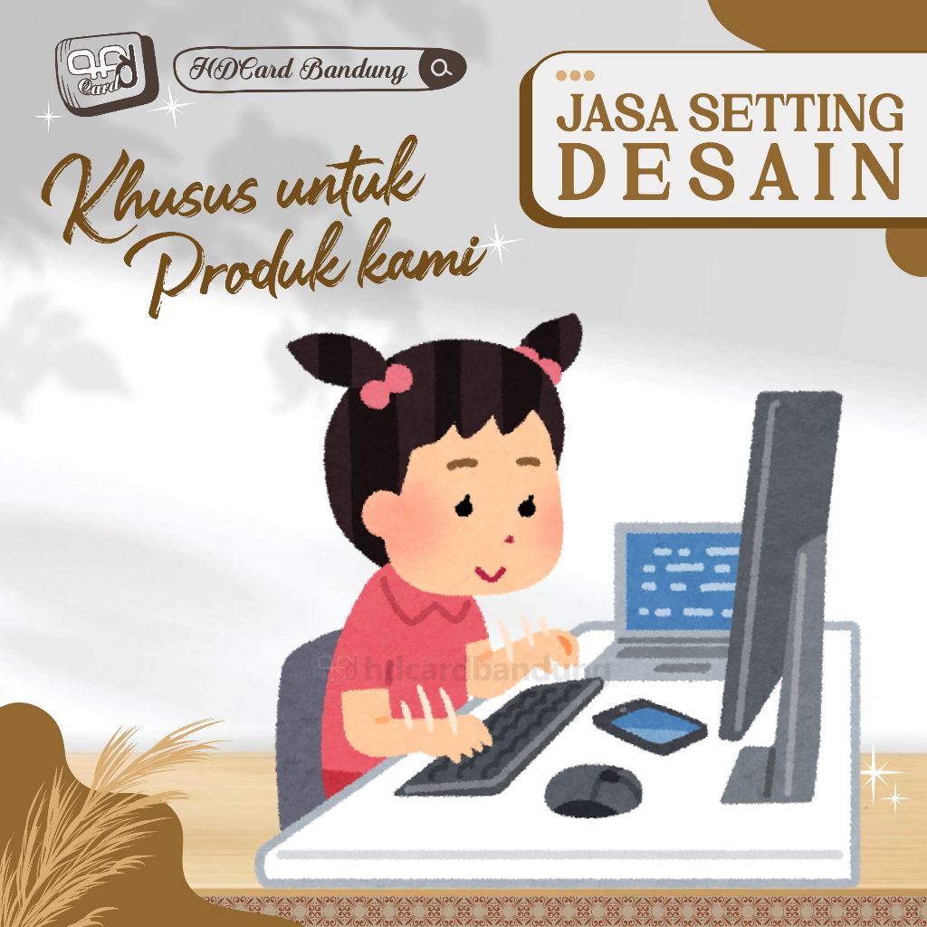 

Jasa Setting dan Desain Tambahan