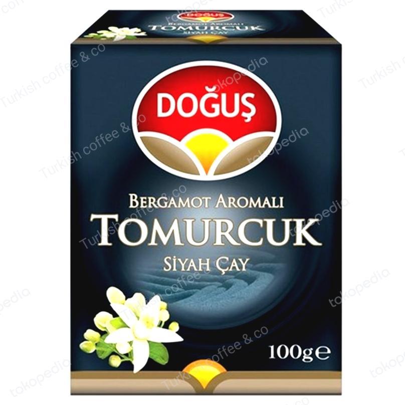 

| TURKISH BLACK TEA | DOGUS | TOMORCUK | AROMA BERGAMOT | 100 G |