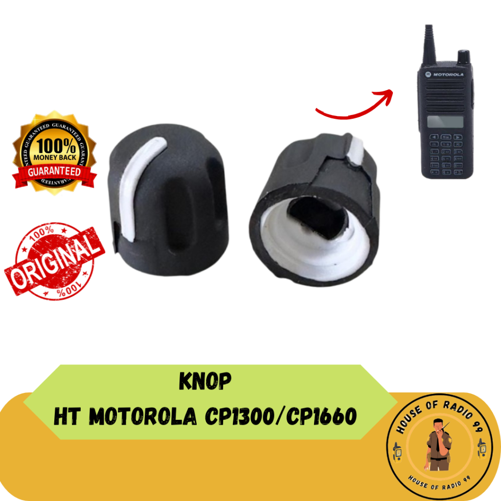 KNOP HT MOTOROLA CP 1300 CP 1660 BARU