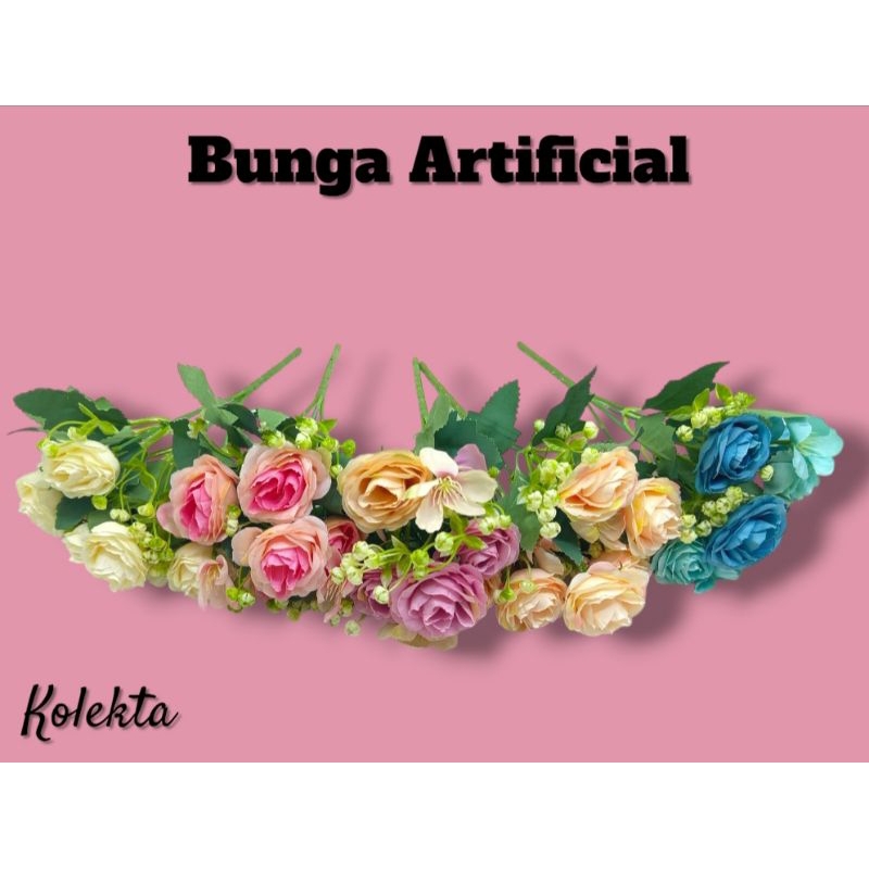 Bunga Mawar Artificial BH705