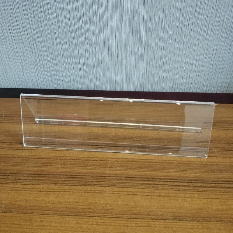 

Name Plate Acrylic 725 Kingco / Tempat Acrylic Nama/Reserve/Jabatan