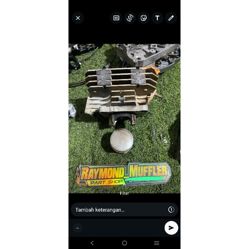 blok boring rx king yp 1 os 100 original no ob no porting