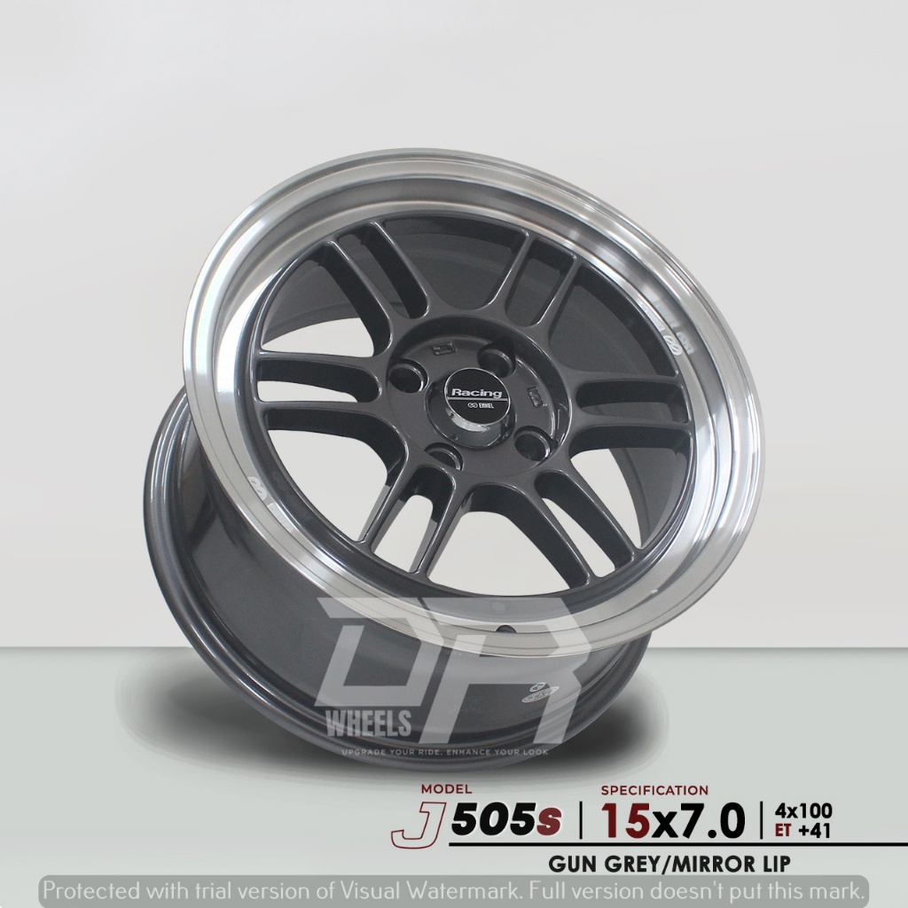 VELG MOBIL RPF1 RING 15 LUBANG 4X100 SINGLE PCD