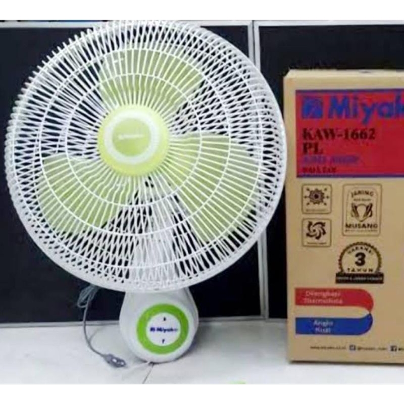 Wall fan miyako Bergaransi Resmi