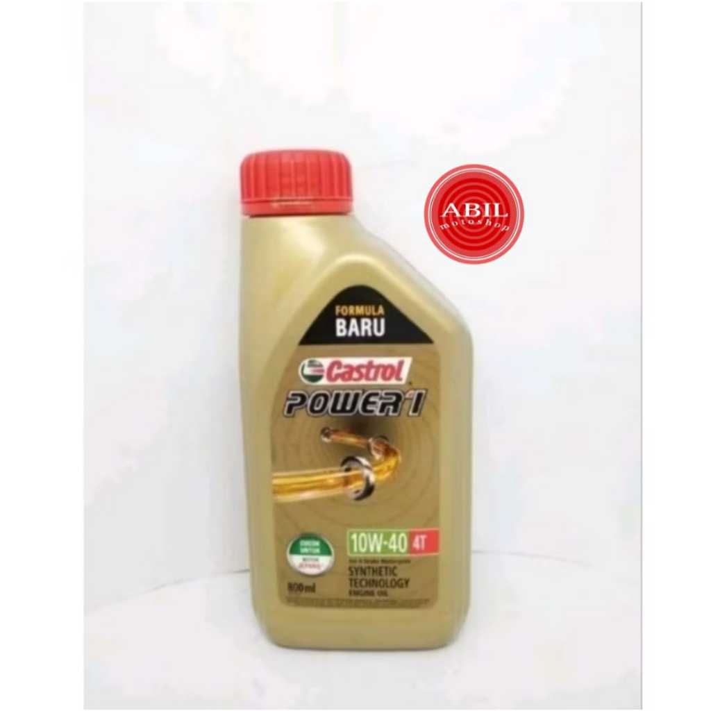 Castrol POWER 1 4T SAE 10W-40 gold 800ml/oli mesin castrol motor bebek manual