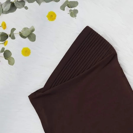 HIJAB SPORT SEKOLAH SD/SMP BERGO INSTAN BAHAN SPANDEX BASIC WARNA PUTIH COKLAT HITAM ANAK PEREMPUAN