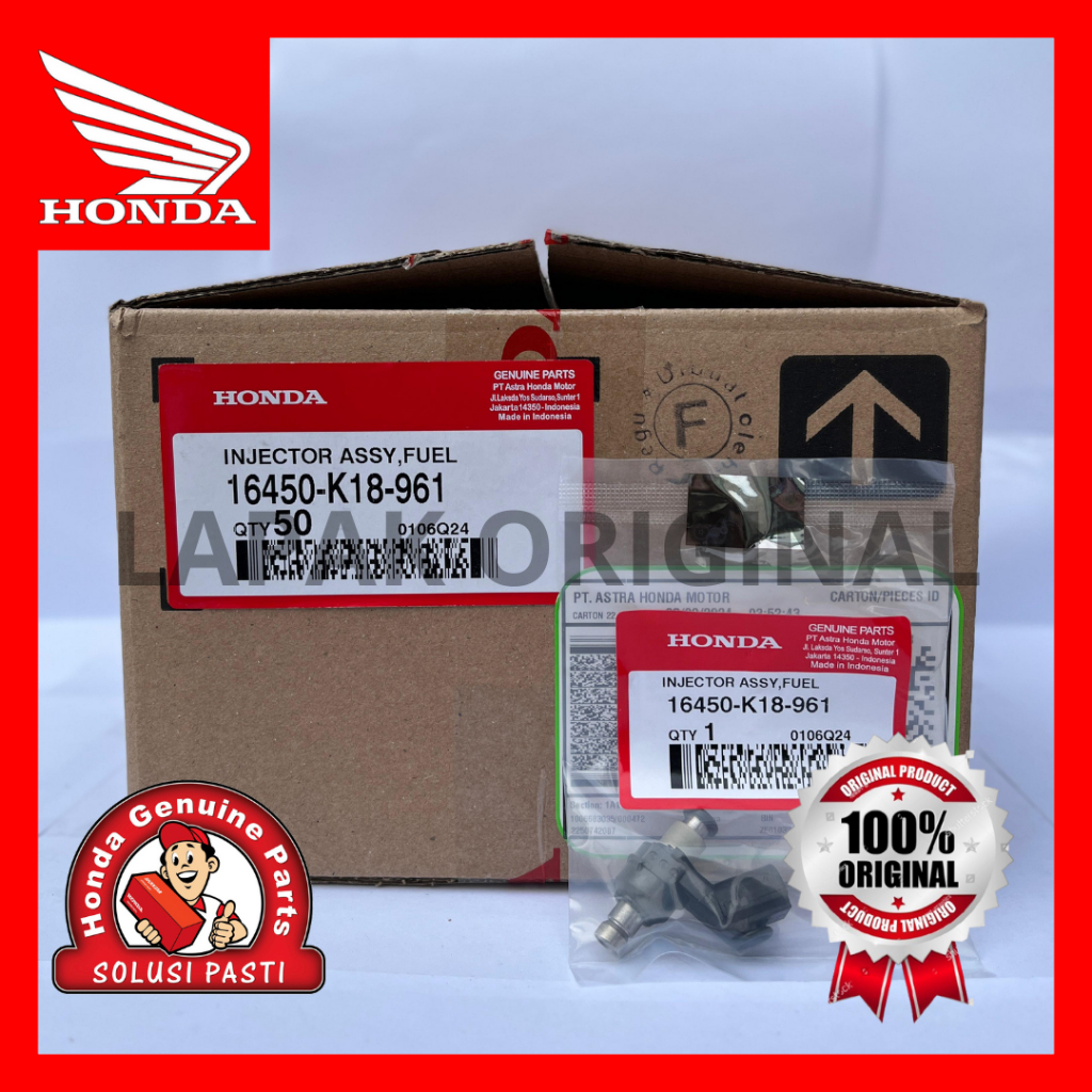 (ORI) INJEKTOR / INJECTOR ORI VARIO 125 ESP (16450-K18-961)