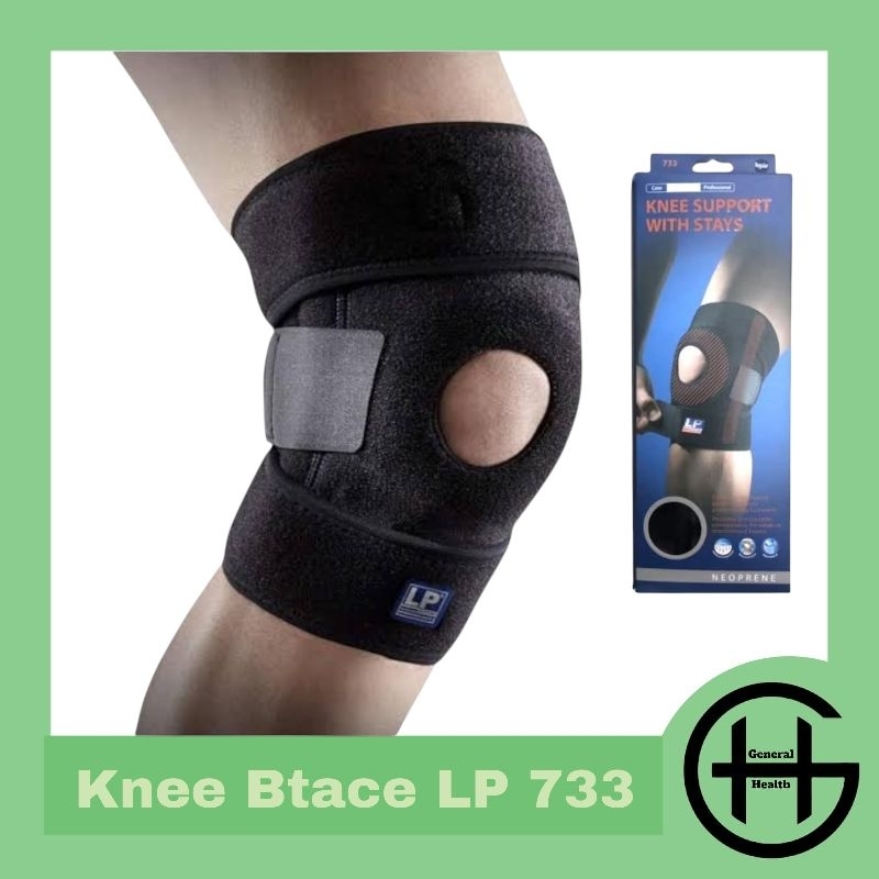 Knee Support LP 733  Deker Lutut LP 733  Knee Support LP 733 Reguler