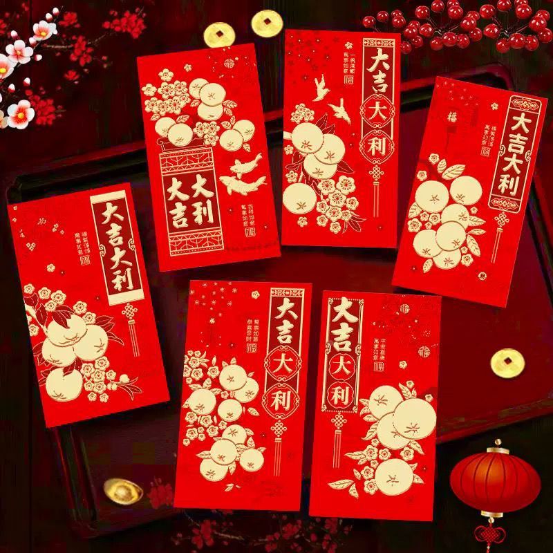 

Angpao Shuang Xi wedding sangjit pernikahan / Angpao Imlek Merah