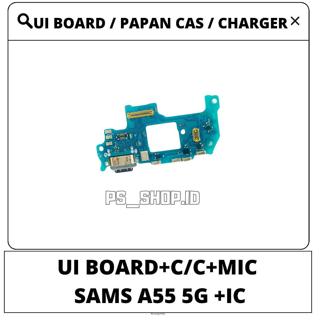 Ui Board Pcb Charger Papan Cas Konektor Cas Papan Charger SAMSUNG A55 5G