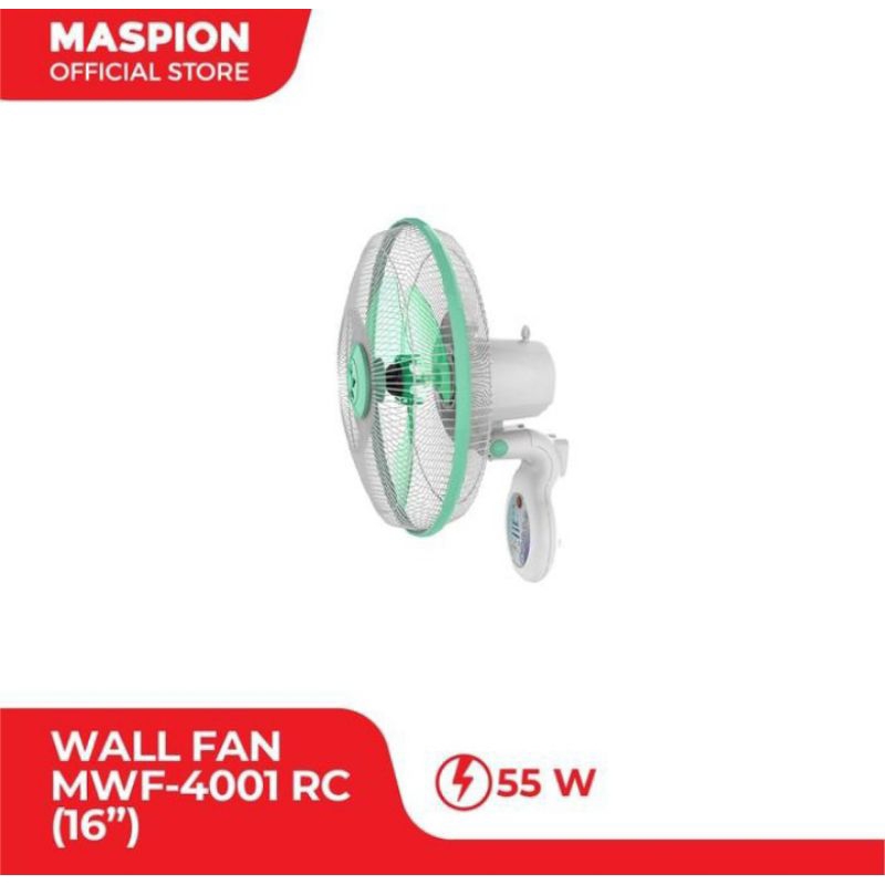 Maspion Kipas Angin Dinding Remot MWF 4001 RC / Maspion Wall Fan MWF 4001 RC Remot