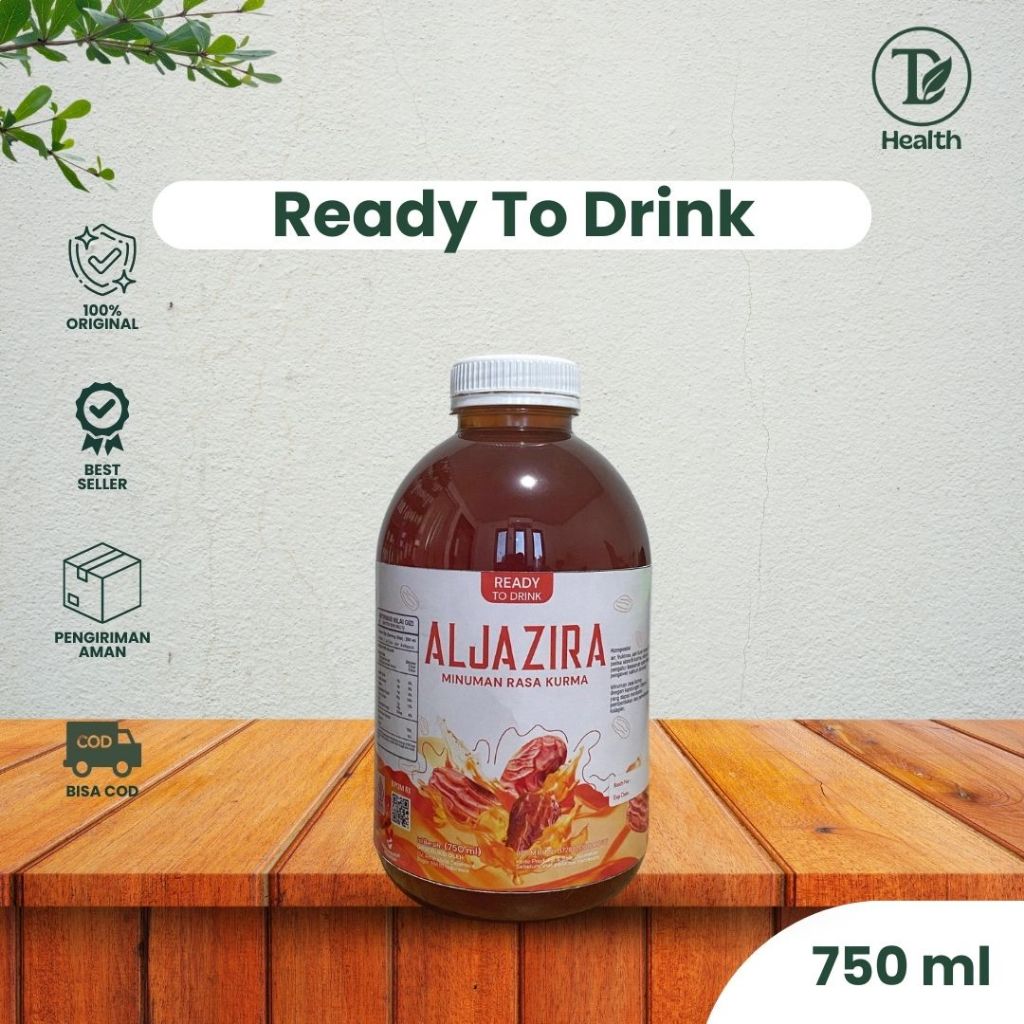 

To.Day Health - Ready To Drink RTD 750 ml - Minuman Kurma Siap Minum Tinggi Vitamin C