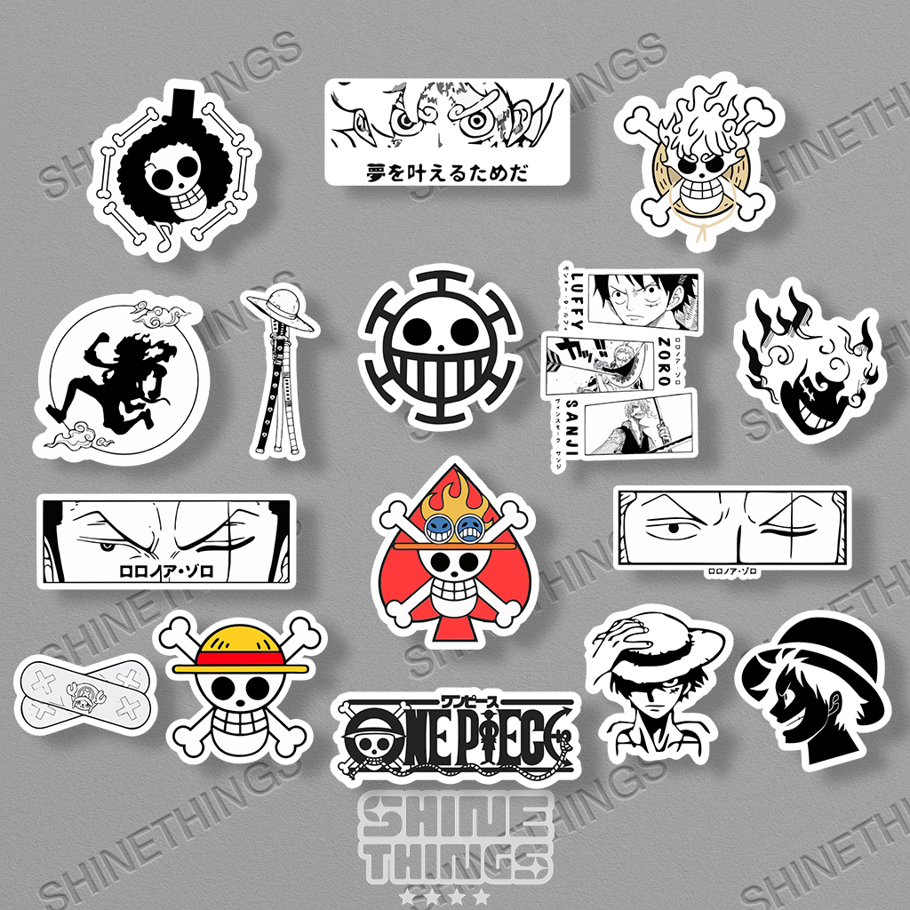 

Stiker one piece anime || sticker pack anime one piece