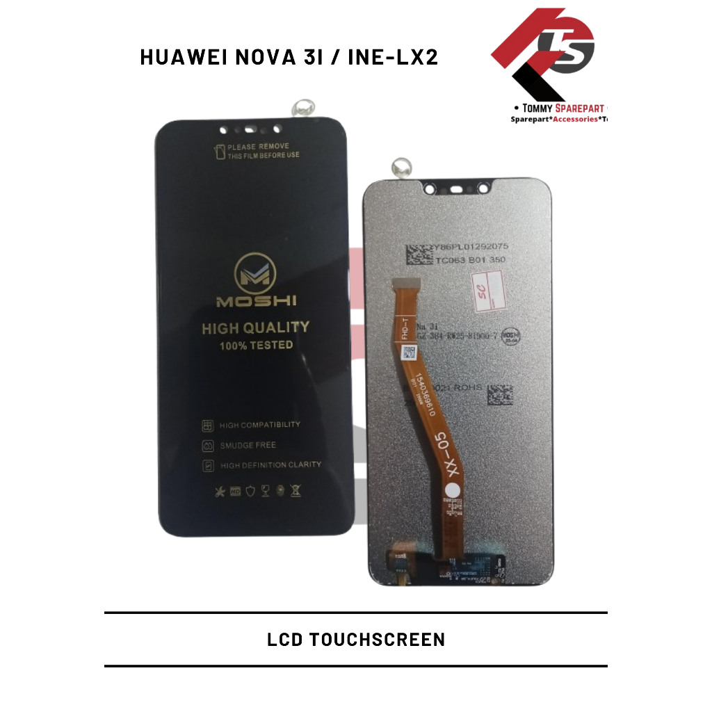 Lcd Touchscreen Huawei Nova 3i / INE-LX2 Kualitas Original Moshi