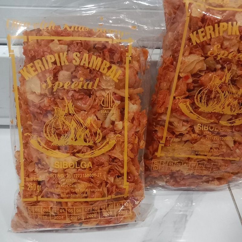 

KERIPIK SAMBAL SIBOLGA 250 g