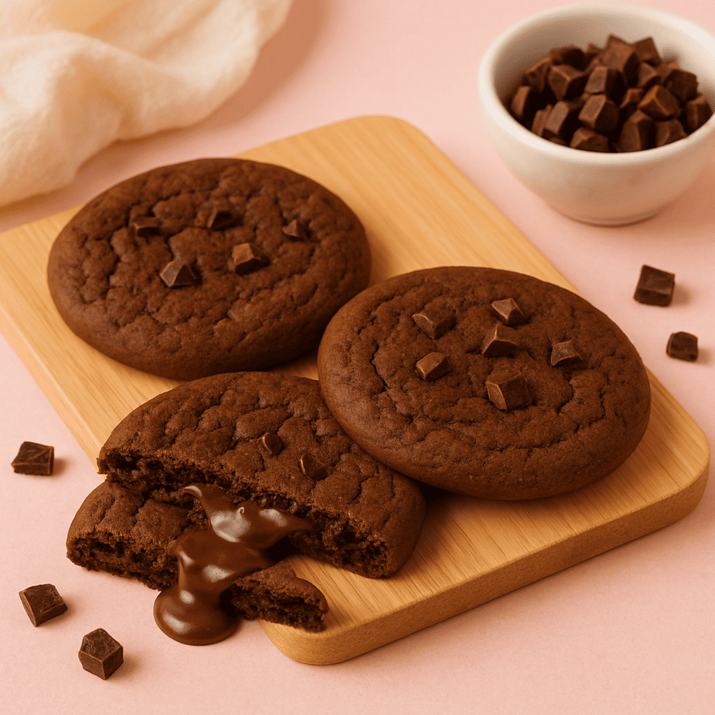 

(Giggly)_NO MIN. ORDER_Double Choco Melt_Soft Cookies_Cokelat_Hampers