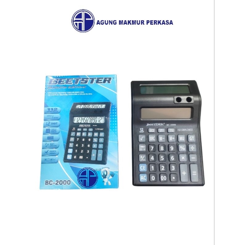 

Kalkulator 2 Layar Kanan Kiri / Calculator 2 layar Beester 12 Digit