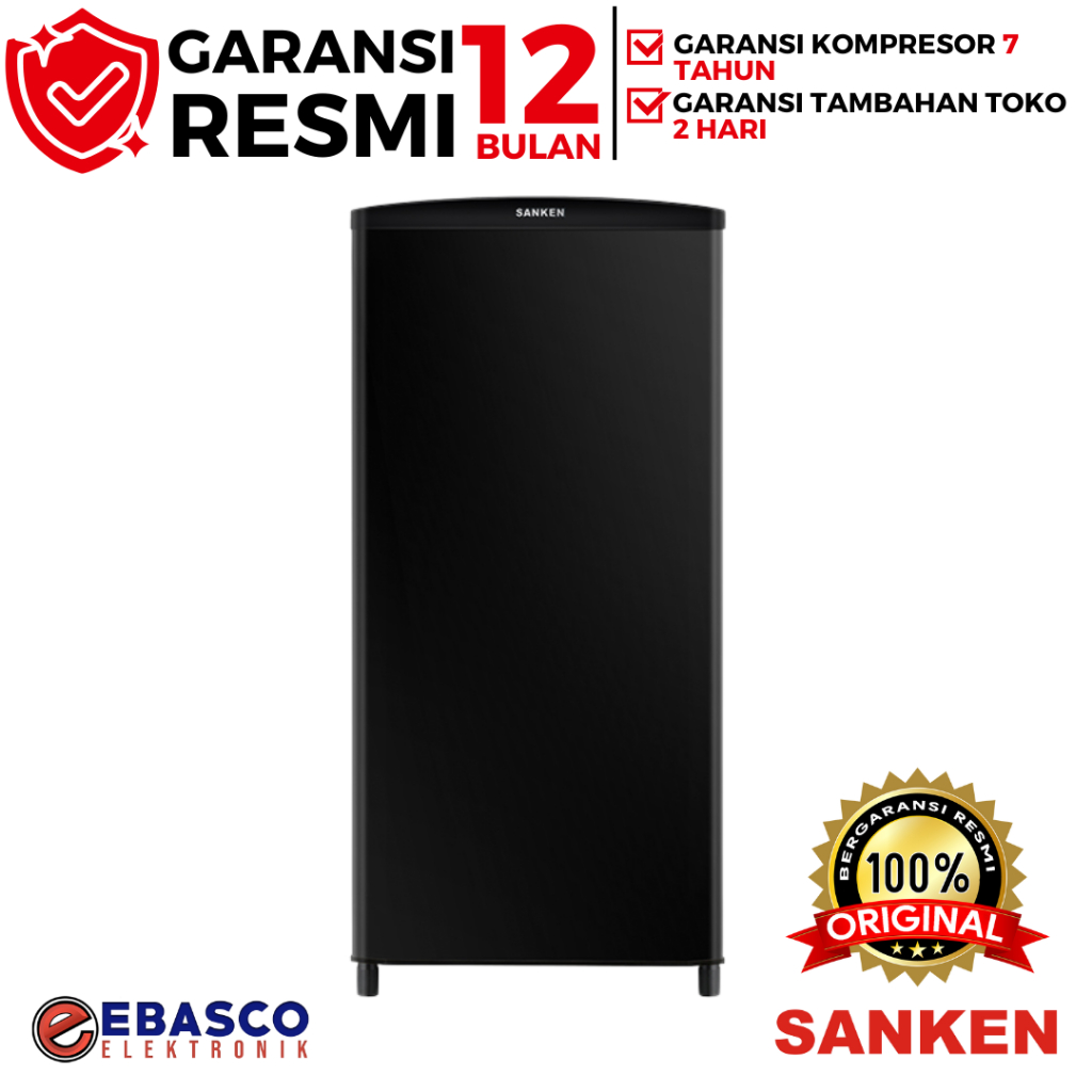 SANKEN Kulkas SKV 188 ABB 1 Pintu 180 Liter Low Watt Bergaransi Resmi