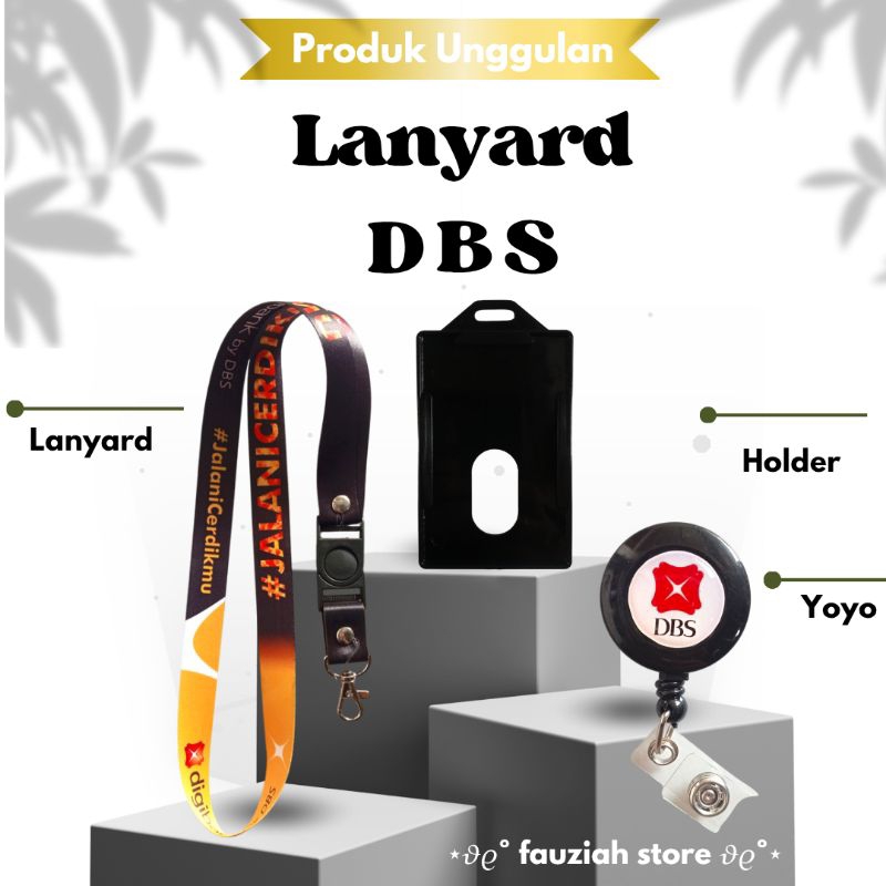 

READY! TALI ID CARD DBS TERBARU / LANYARD DBS TERBARU TERMURAH!!!