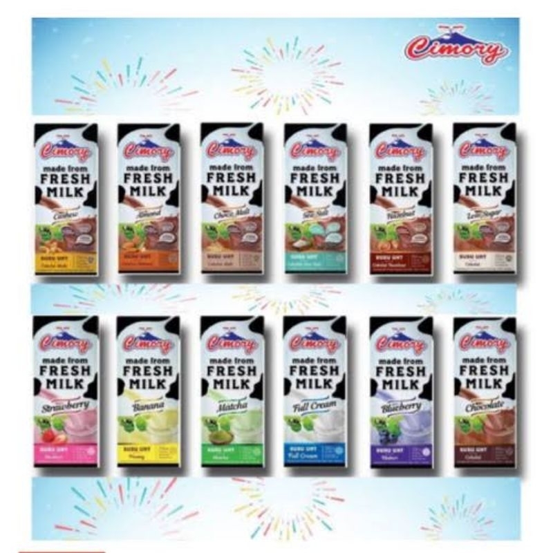 

Cimory Fresh Milk UHT isi 12 250 ml