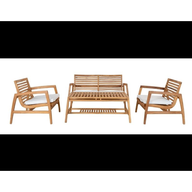 Kursi tamu 211+meja, kursi tamu bantalan, kursi tamu kayu jati