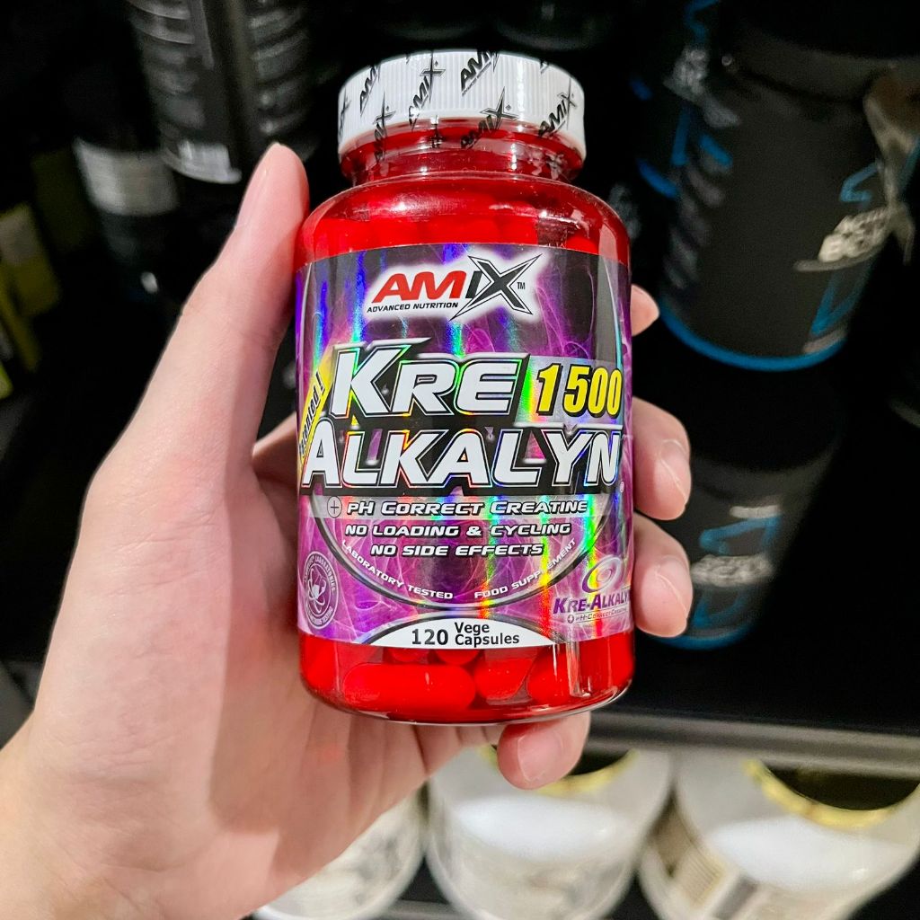 AMIX KRE ALKALYN 120 CAPSULES KRE-ALKALYN KREALKALYN CREATINE Kre 120 Kapsul